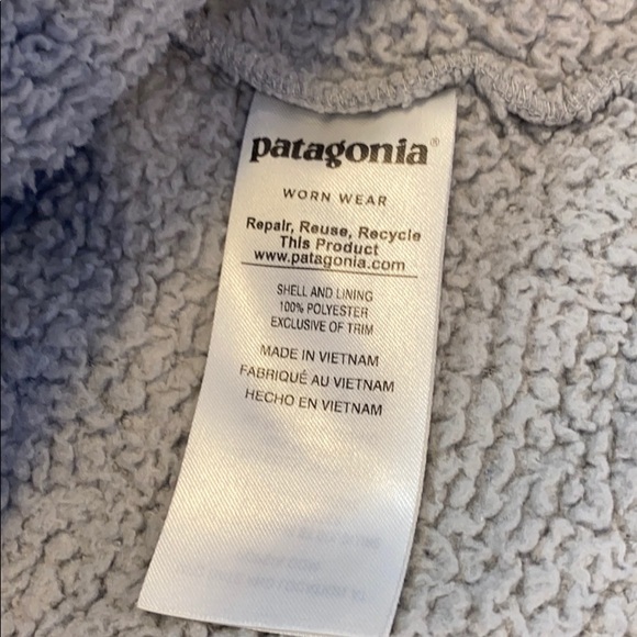 Patagonia 1/4 Zip Fuzzy Pullover - Picture 8 of 8